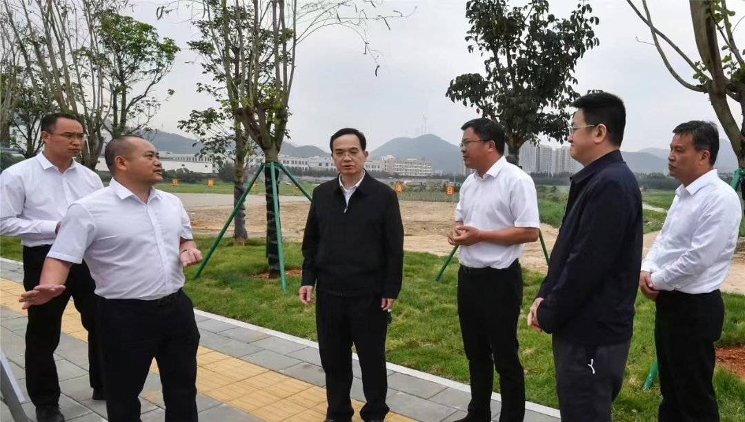 以高(gāo)質量建設助推中印尼“兩國(guó)雙園”大發展|熱烈歡迎省委常委、福州市(shì)委林寶金書記莅臨禦冠考察調研二期項目！